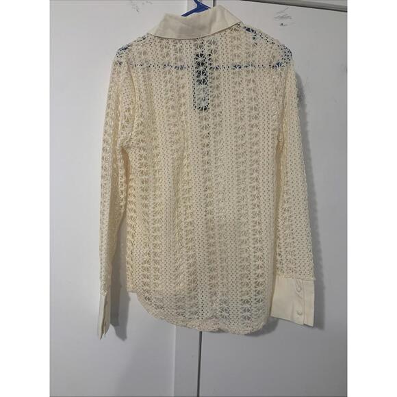 Lioness Unveiling Shirt Revolve NWT Small SheerFeminine Girlie - Picture 13 of 13